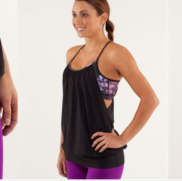 Lululemon No Limits Tank

Black / Spring Has Sprung Multi - Picture 1 of 8